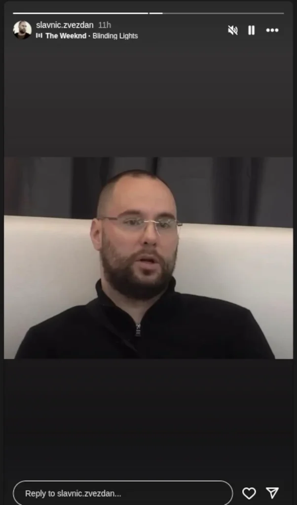 Zvezdan Slavnić viđen u Šimanovcima