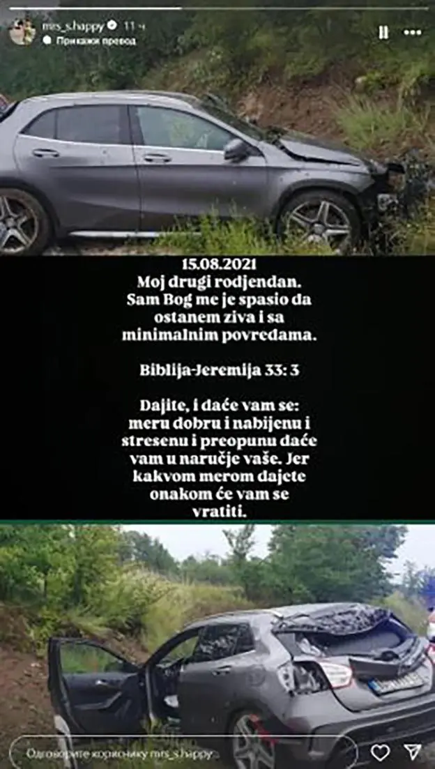 Učesnica Zadruge u suzama: ‘Danas slavim drugi rođendan’ – nakon užasa na putu!