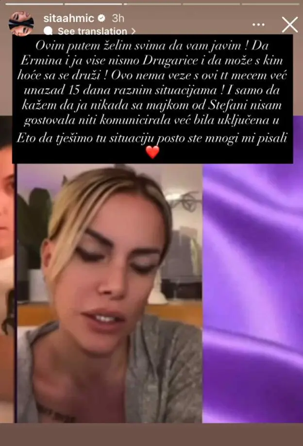 Pukla tikva! Sita Ahmić raskinula prijateljstvo za sva vremena: Anelina sestra se oglasila besna i razočarana