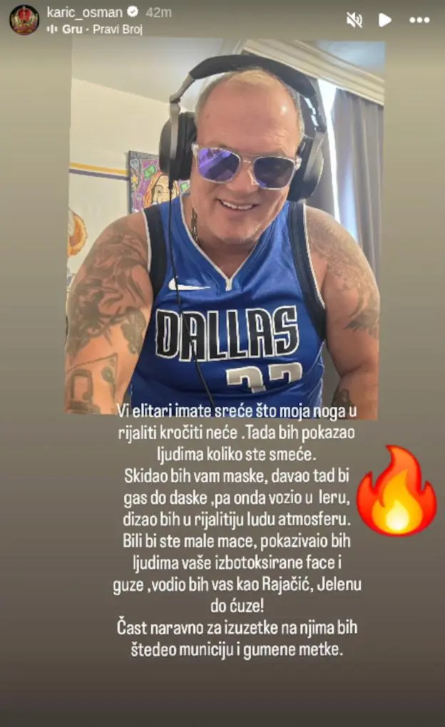 “Moja noga neće kročiti u Elitu 9” – tajanstveno oglašavanje Osman Karića zbunilo fanove i takmičare!