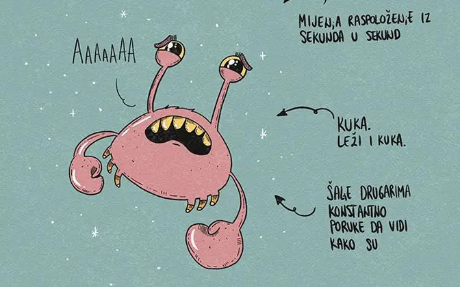 Šaljivi horoskop – Kad zvijezde zavire u vaš (ne)uredni život