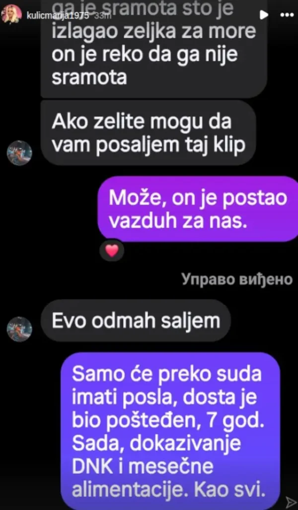 Sedam godina praštala, sada ide do kraja: Marija Kulić tuži Ivana Marinkovića!