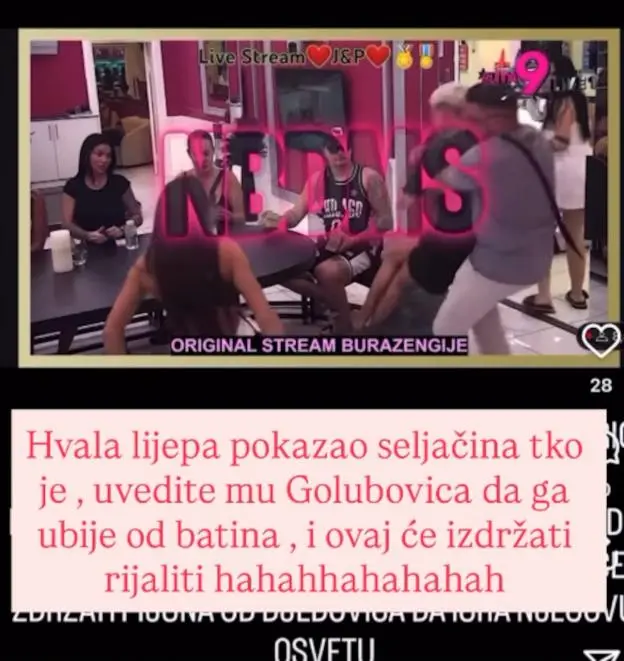 Haos u Eliti 9 – Sita Ahmić objavila snimak: Asmin Durdžić nasrnuo na Uroša i potpuno izgubio živce