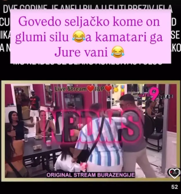 Haos u Eliti 9 – Sita Ahmić objavila snimak: Asmin Durdžić nasrnuo na Uroša i potpuno izgubio živce