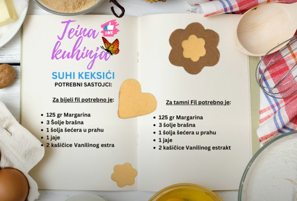 Recept za savršene suhe keksiće: Jednostavni, a tope se u ustima(VIDEO)