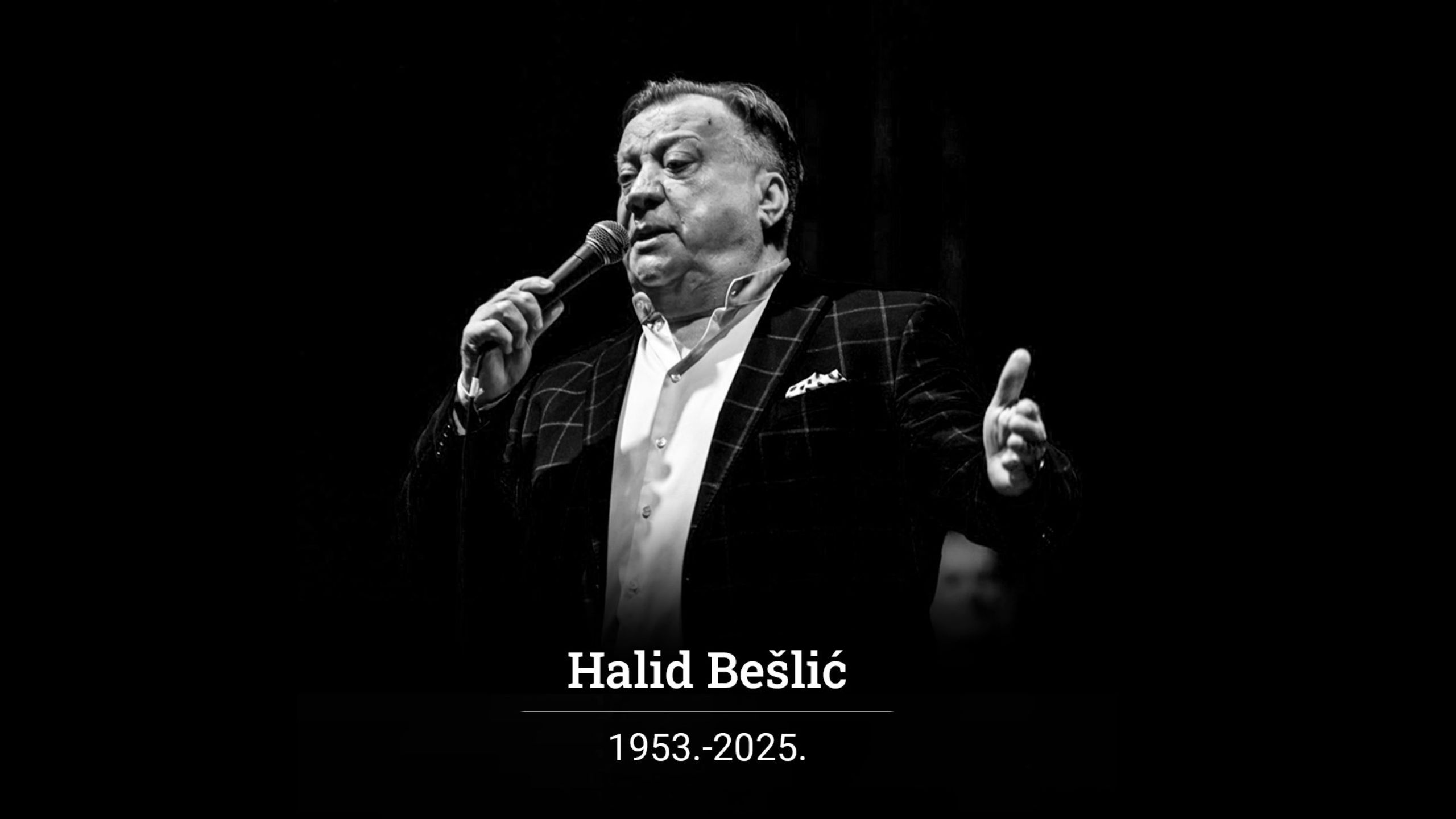 Otišao je Halid Bešlić – legenda čiji glas je obilježio živote miliona ljudi. Marija Šerifović se oprostila od Halida Bešlića ‘Hvala za svaku slomljenu čašu i puštenu suzu