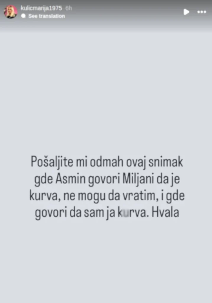 Sljedi obračun: Marija Kulić podiže tužbe – “On će najviše platiti za svoje reči!”