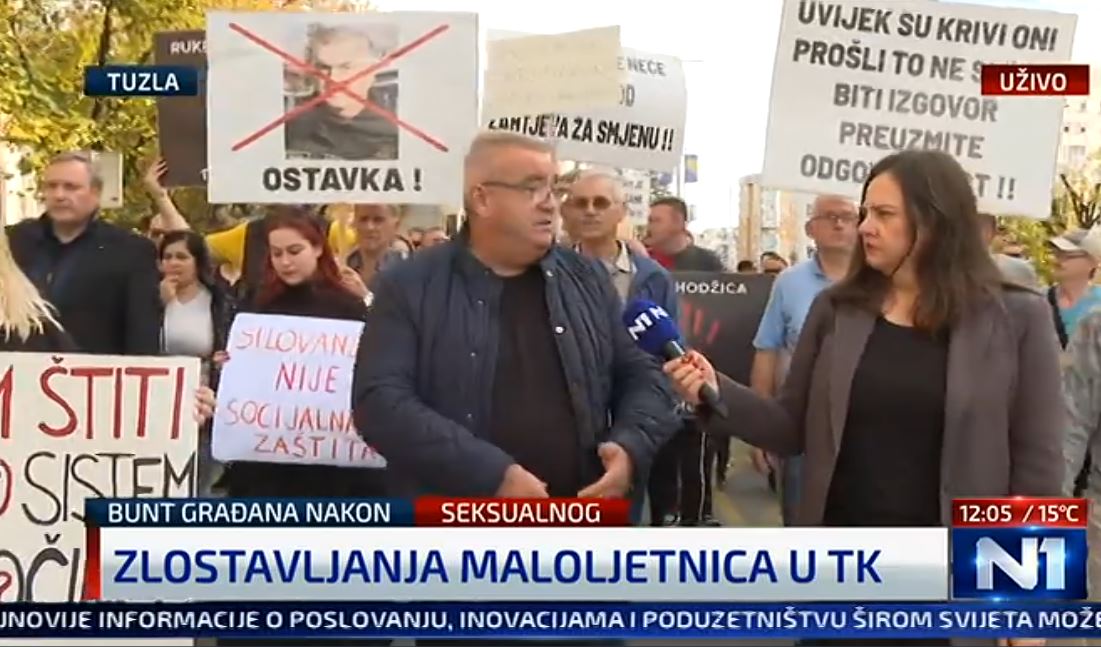 Tuzla na nogama: Građani traže pravdu za zlostavljane djevojčice – šutnja sistema više nije 