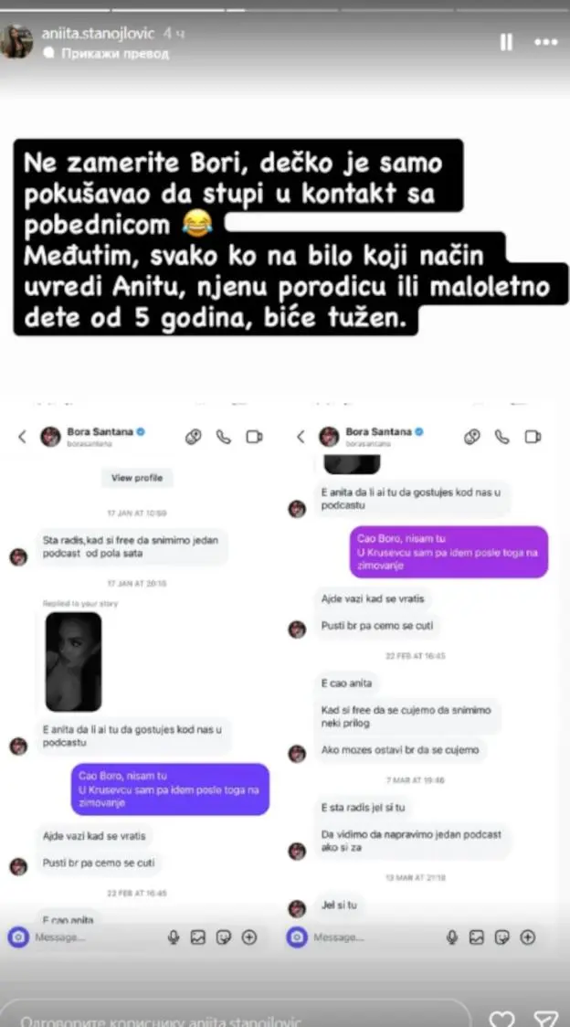 Skandal koji trese „Elitu“: Bora Santana pred tužbom nakon sukoba s Anitom!