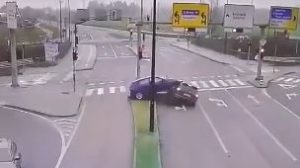 Haos u Ljubljani: Snimak koji je šokirao region – 18-godišnjak u bijegu izazvao tešku nesreću!