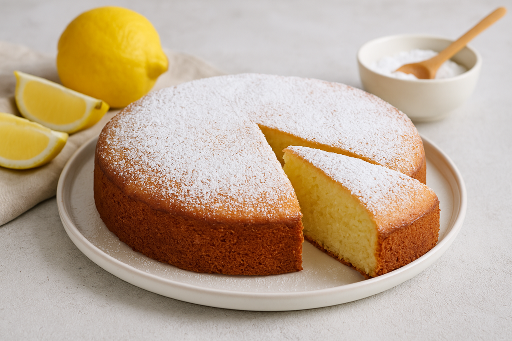 Sočni kolač s jogurtom i limunom – jednostavan, mirisan i mekan