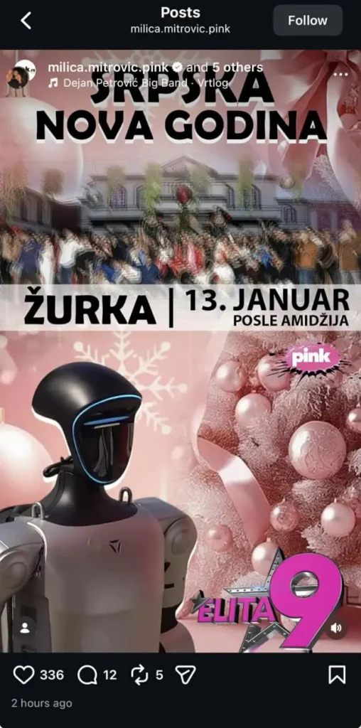 Nevjerovatno! „Elita“ sprema spektakl za doček Srpske Nove godine – Milica Mitrović otkrila detalje