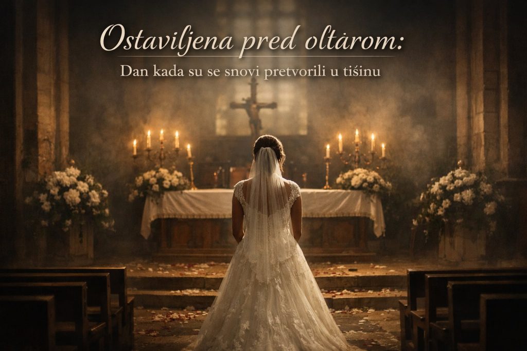 Ostavljena pred oltarom: Dan kada su se snovi pretvorili u tišinu