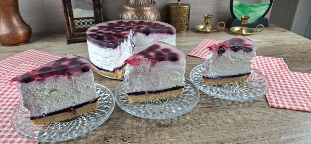 Domaći čizkejk od borovnica,desert koji osvaja na prvi zalogaj
