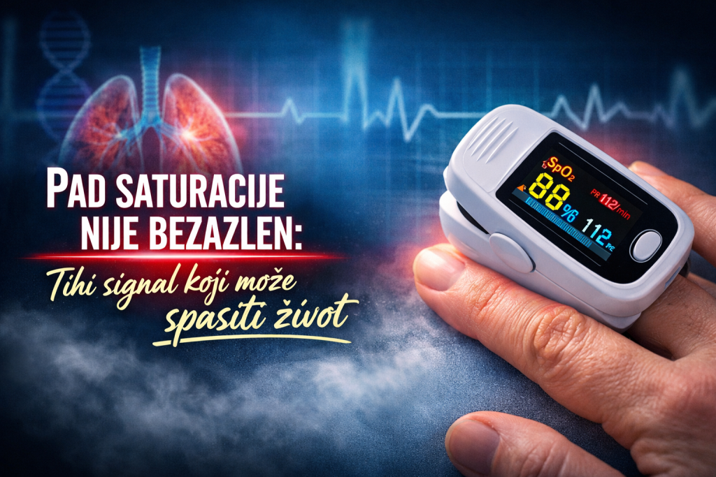 Pad saturacije nije bezazlen: Tihi signal koji može spasiti život