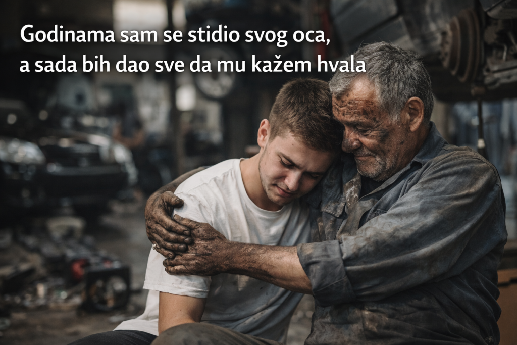 PRETUŽNA PRIČA!! Godinama sam se stidio svog oca, a sada bih dao sve da mu kažem hvala