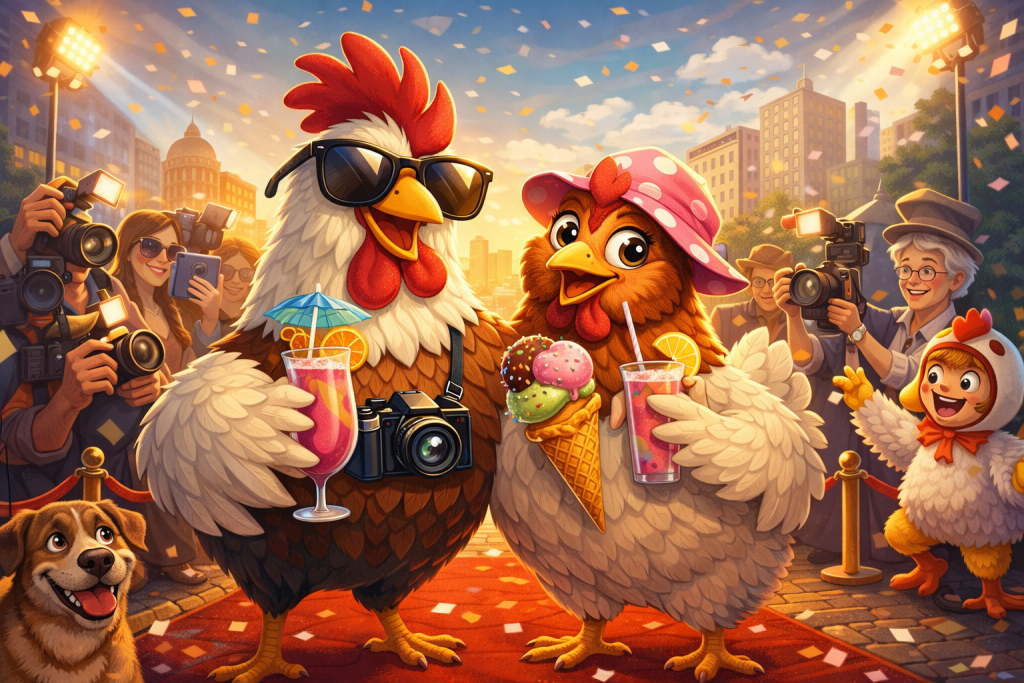 Pijetao i kokoška u velikom gradu: Smiješne zgode i neočekivane avanture