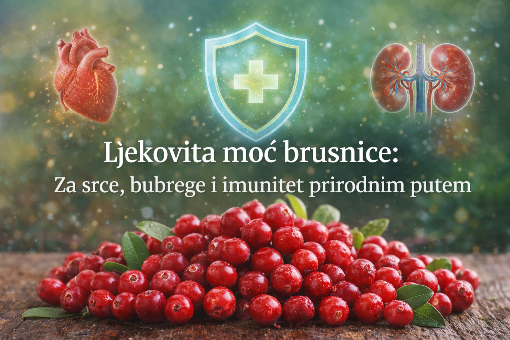 Ljekovita moć brusnice: Za srce, bubrege i imunitet prirodnim putem
