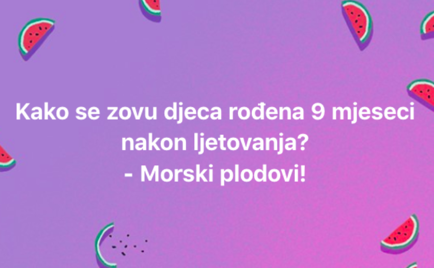 NASMIJTE SE DO SUZA: Najbolji vicevi koji će vam popraviti dan!
