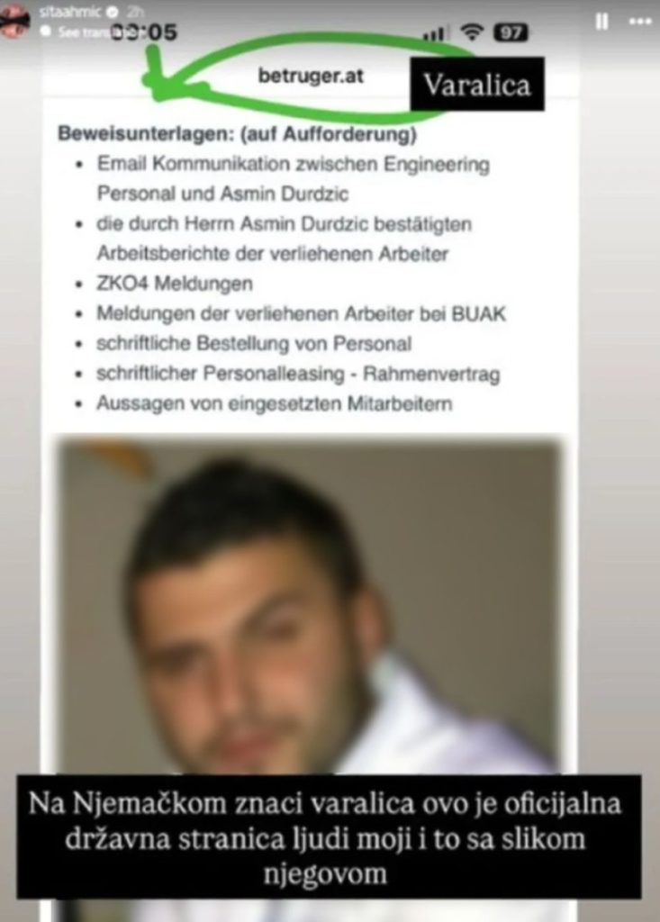 NEVJEROVATNO! Asmin se u Nemačkoj vodi kao prevarant – ovo niste očekivali! (FOTO)