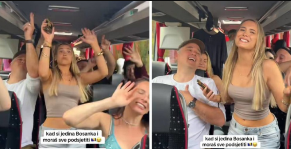 VIRALNI HIT IZ AUTOBUSA: Bosanka zapjevala, Nijemci ostali u šoku pa zaplesali!
