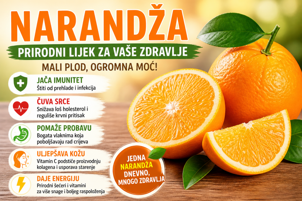 Narandža kao prirodni lijek: Voće koje jača imunitet i usporava starenje