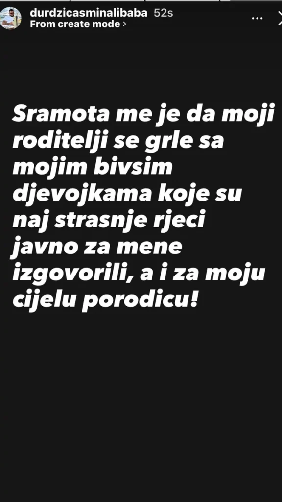 Nije mogao da šuti! Asmin javno udario na roditelje nakon što ih je vidio sa Stanijom i Aneli na žurci