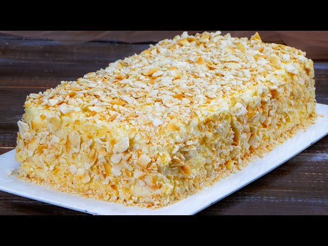 Napoleon torta bez pečenja koja osvaja na prvi zalogaj: Gotova za nekoliko minuta, a ukus je kao iz poslastičarnice
