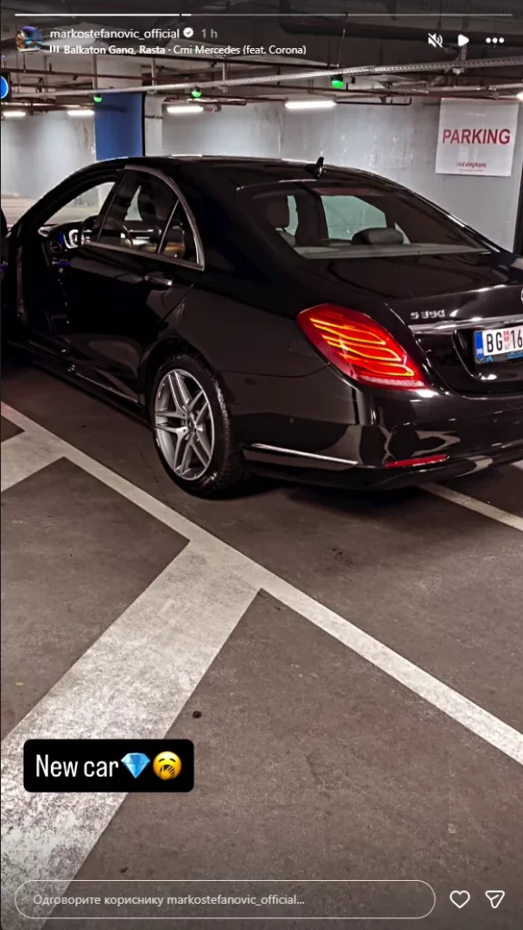 MARKO STEFANOVIĆ SE POHVALIO LUKSUZOM: Bivši rijaliti učesnik pokazao novi Mercedes, cijena prava sitnica?