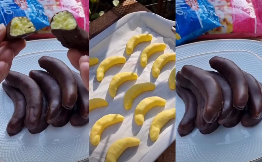 OVO JE LJUBAV NA PRVI ZALOGAJ!Krem bananice koje ćete praviti ponovo i ponovo