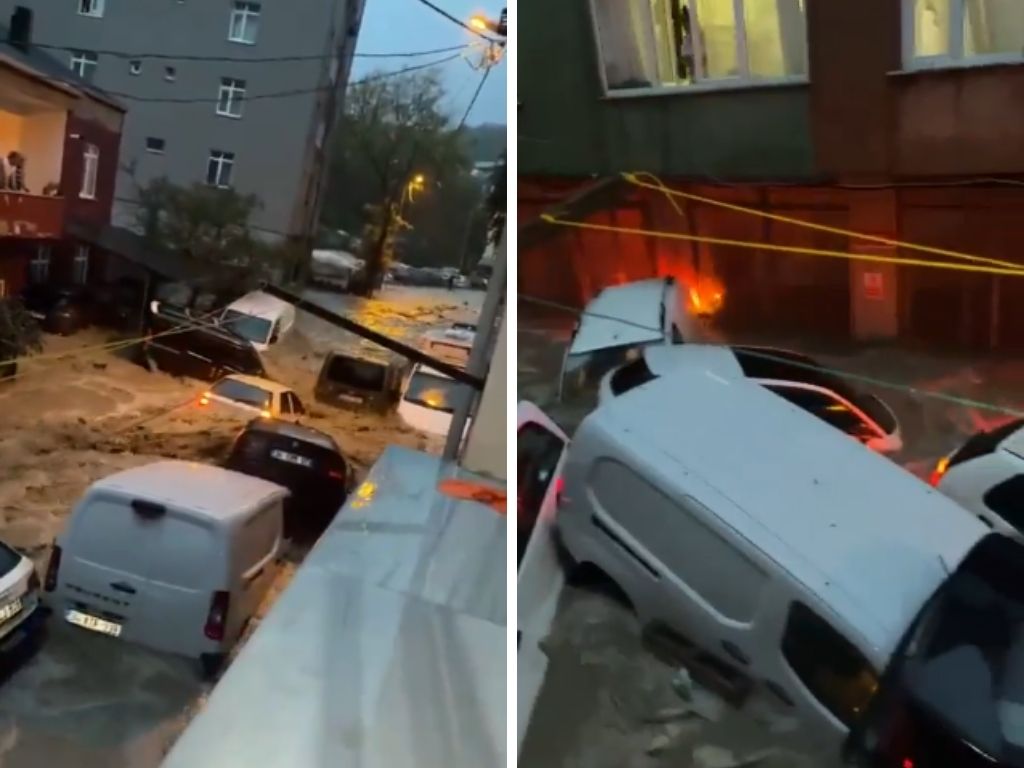 Snažno nevrijeme pogodilo Istanbul: Voda preplavila saobraćajnice, brojni vozači ostali zarobljeni