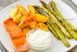 Spargel mit Lachs