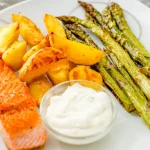 Spargel mit Lachs