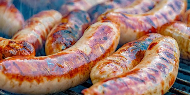 Gegrillte Bratwurst