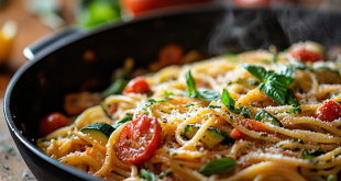 One-Pot-Pasta mit Gemüse