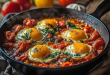 Shakshuka mit frischen Tomaten