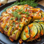 Kartoffelauflauf mit Zucchini