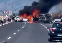 Strava u Grčkoj: “Živi su goreli pred našim očima!” – porodica zavijena u crno!!! Strava u Grčkoj: "Živi su goreli pred našim očima!" – porodica zavijena u crno!!!