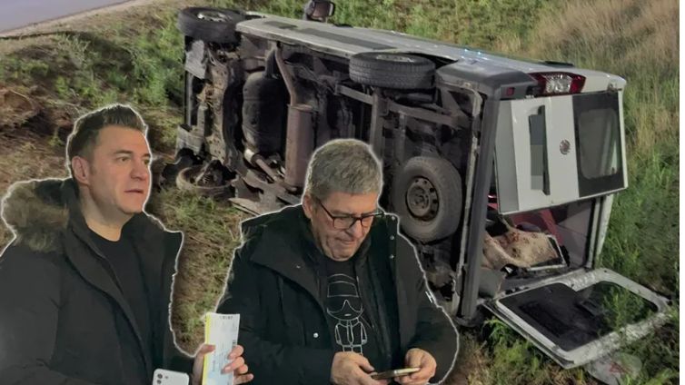Užas nakon nastupa Prevrnuo se kombi Amadeus benda