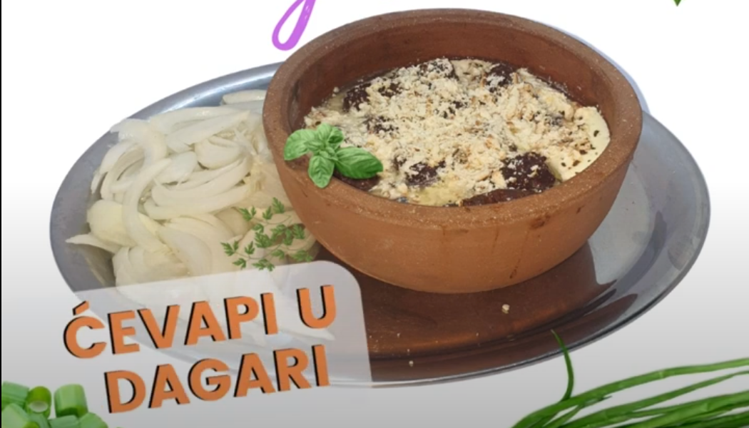 Ćevapi u Dagari sa Kajmakom (RECEPT/VIDEO)