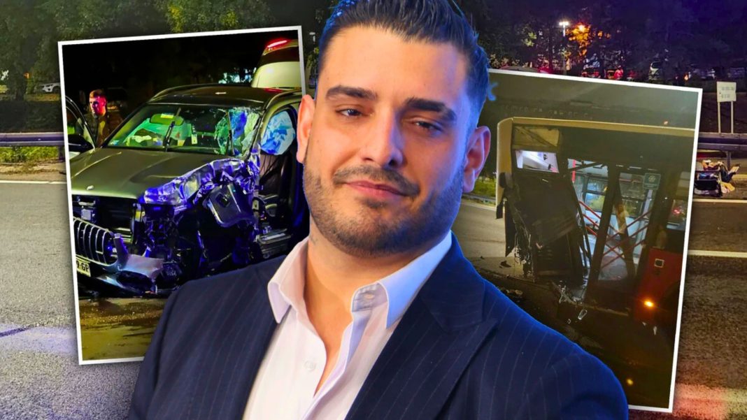 Pjevao skupo: Darko Lazić sa 1,9 promila alkohola u krvi razbio Mercedes od 120.000 €!