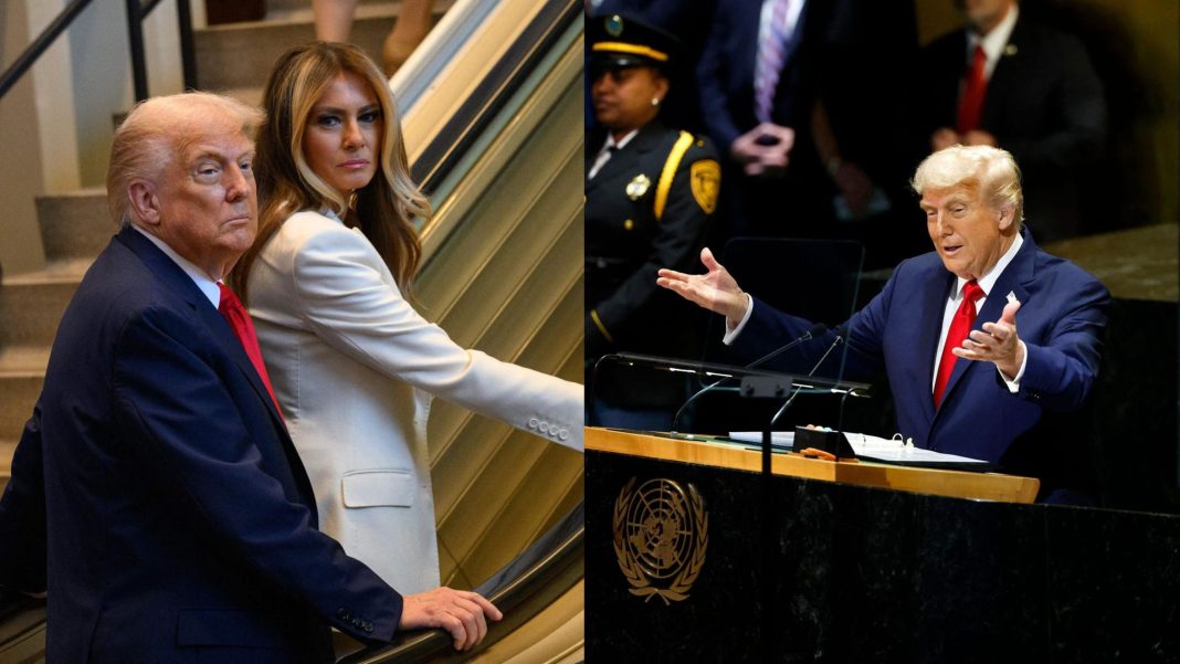 Trumpov gaf pred UN-om Pokretne stepenice stale, blesimetar zakazao – svijet u smijehu!