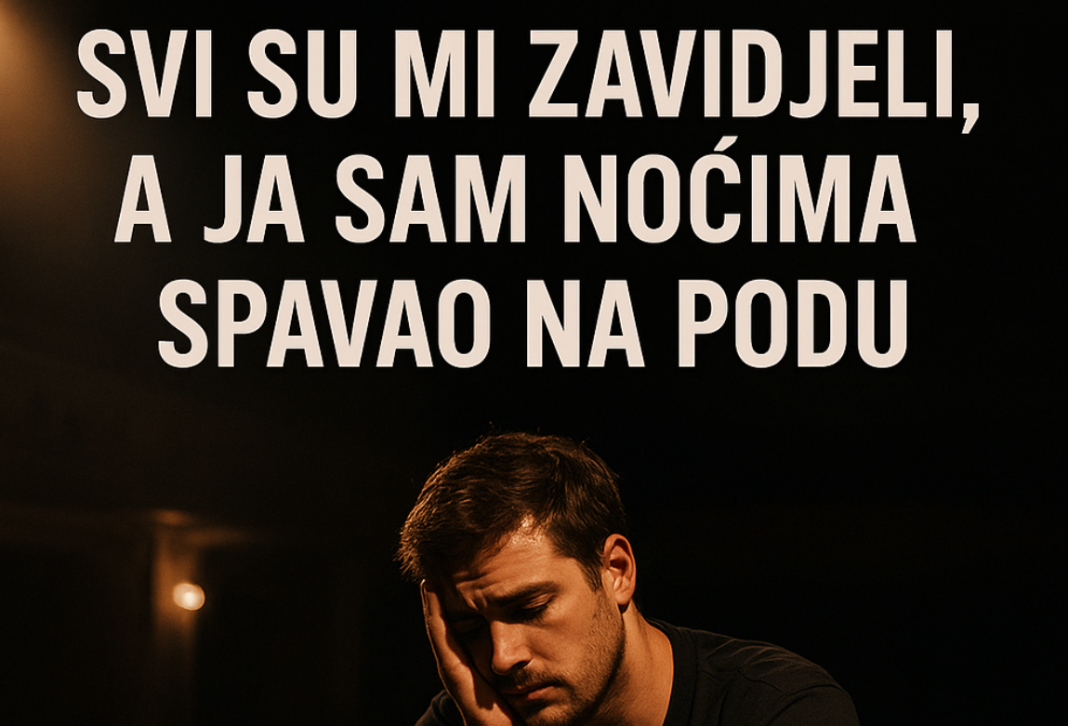 “Svi su mi zavidjeli, a ja sam noćima spavao na podu”: Potresna ispovijest jednog pjevača koji je dotakao dno slave
