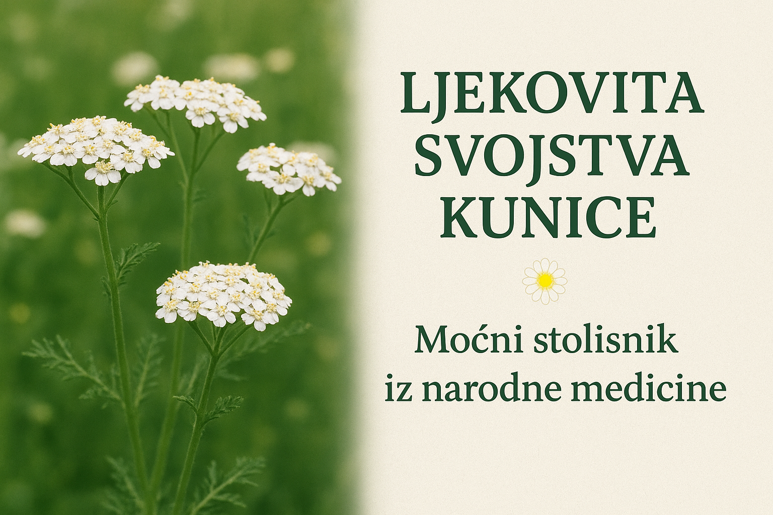 Ljekovita svojstva kunice – čudo prirode u jednoj biljci Ljekovita svojstva kunice – čudo prirode u jednoj biljci