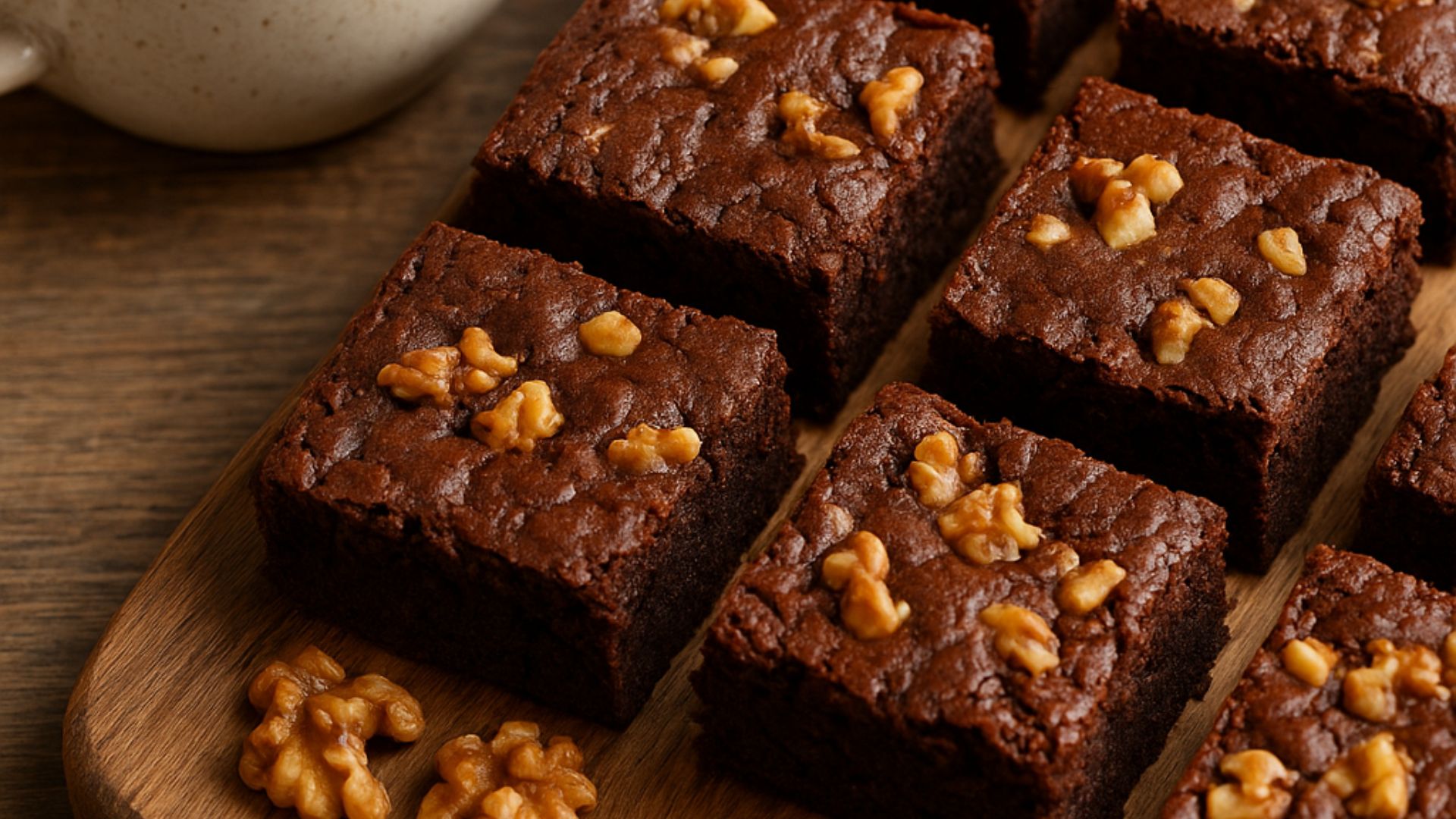 Čokoladni brownie kolač sa orasima Čokoladni brownie kolač sa orasima