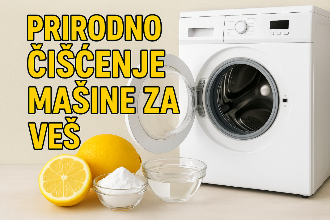 Čišćenje mašine za veš prirodnim putem: trik koji spašava i odjeću i aparat!