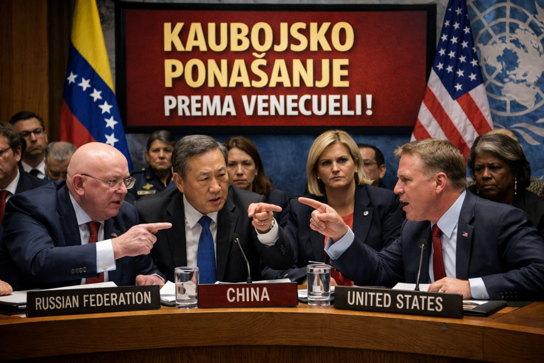 Rusija i Kina napale SAD u UN-u: “Kaubojsko ponašanje prema Venecueli”