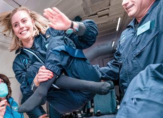 Historijski let: Njemačka inženjerka u kolicima poletjela u svemir Historijski let: Njemačka inženjerka u kolicima poletjela u svemir