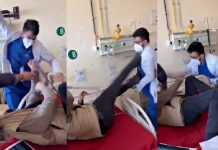 Šokantan snimak iz Indije: Tražio poštovanje, dobio batine, Ljekar tukao pacijenta u bolničkoj sobi.(VIDEO) Šokantan snimak iz Indije: Tražio poštovanje, dobio batine, Ljekar tukao pacijenta u bolničkoj sobi.(VIDEO)