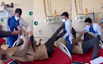 Šokantan snimak iz Indije: Tražio poštovanje, dobio batine, Ljekar tukao pacijenta u bolničkoj sobi.(VIDEO) Šokantan snimak iz Indije: Tražio poštovanje, dobio batine, Ljekar tukao pacijenta u bolničkoj sobi.(VIDEO)